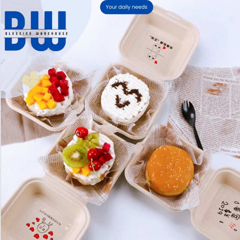 Baking Paper motif Koran Alas Bento Cake Korea Cake Motif Kotak Kotak Kertas Bungkus Nasi Kfc Goreng