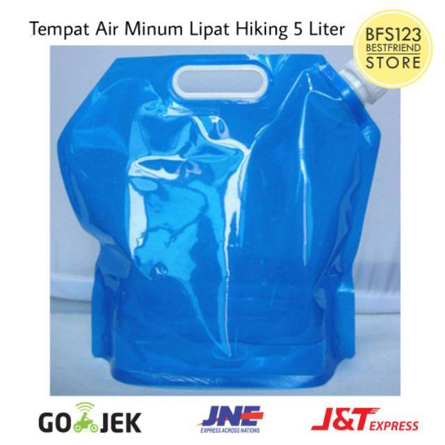 Tempat Air Minum Lipat kapasitas 5 Liter Hiking - Outdoor