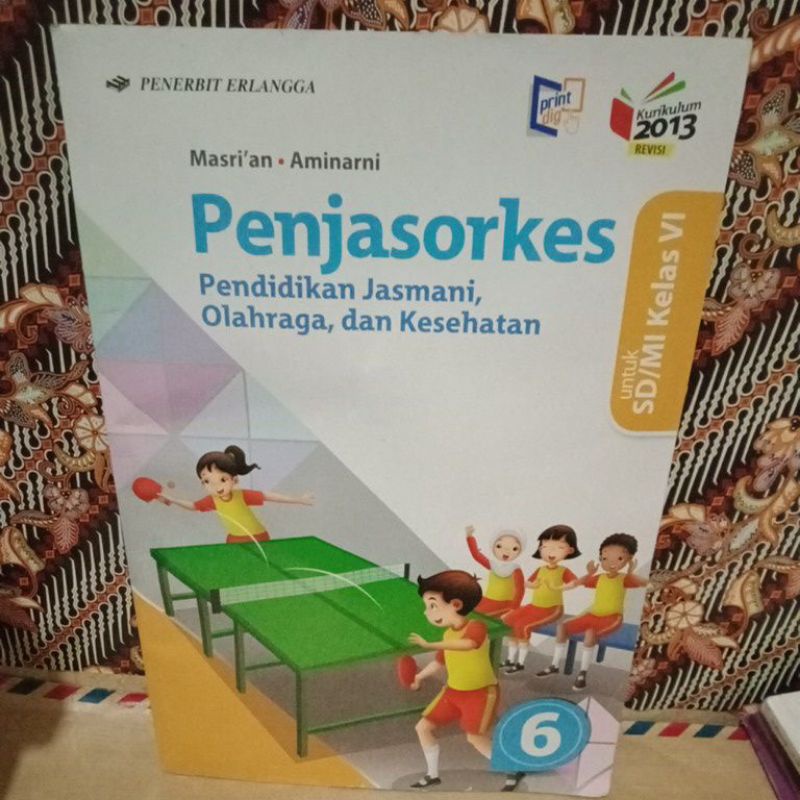 Jual PENJASORKES 6 SD MI KELAS 6 VI KURIKULUM 2013 REVISI | Shopee ...