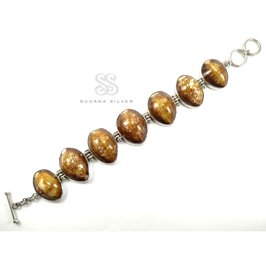 Rantai Gelang Kerang Perak Silver 925 Bali