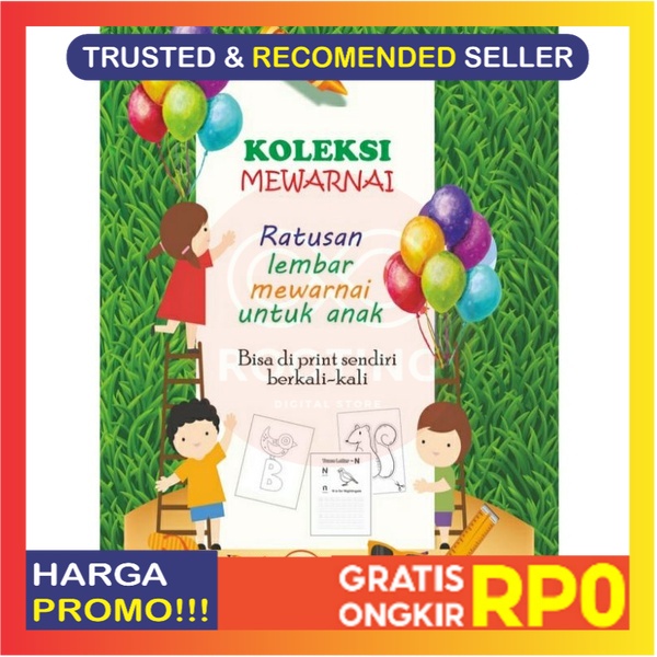GAMBAR MAINAN ANAK KOLEKSI MEWARNAI PARENTING GURU DI RUMAH PROMO!!!