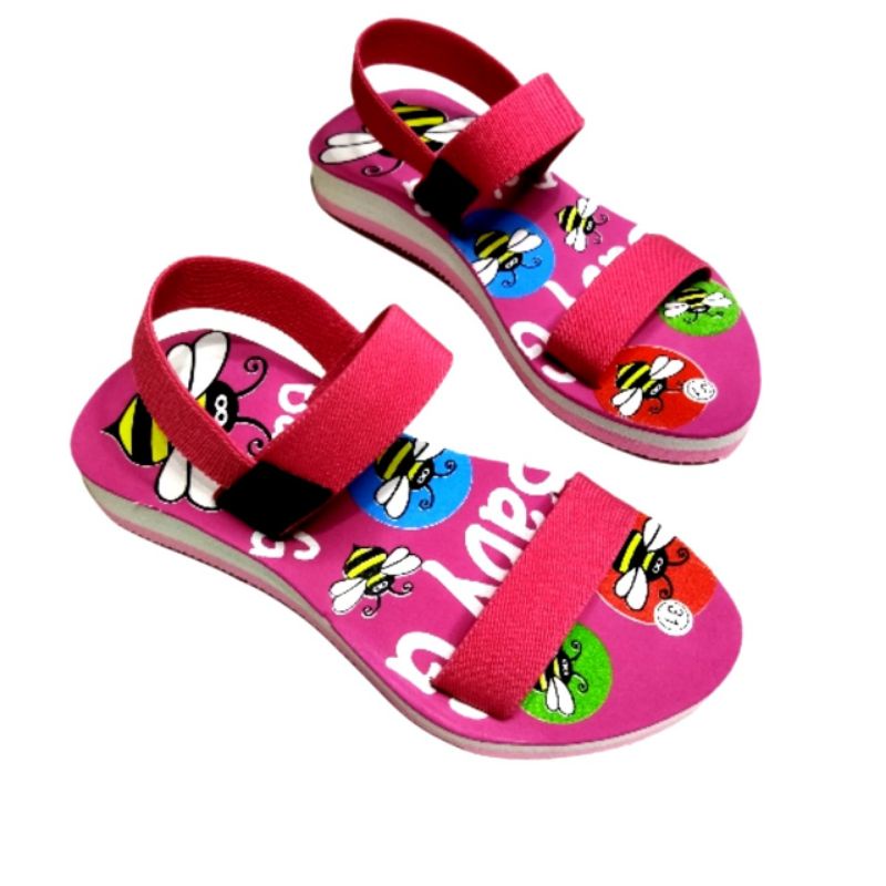 Sandal Gunung Anak Perempuan Terbaru 2022 Motif BEBY G Promo New