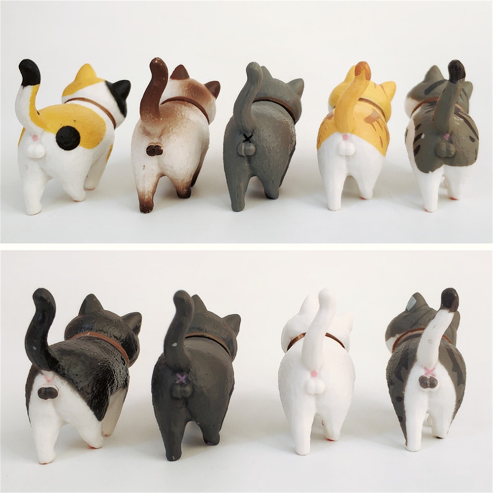 ღ 1Pcs Mini Jepang Bell Kucing Boneka Indah Tahan Lama Kucing Ornamen Mainan Rumah Dekorasi Kerajinan Anak Hadiah Rumah Kantor desktop Dekorasi