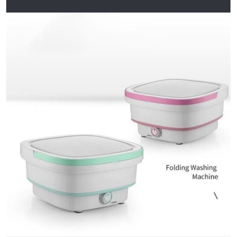 MESIN CUCI MINI FOLDABLE WASHING MACHINE MESIN CUCI Traveling Anak Kost Lipat