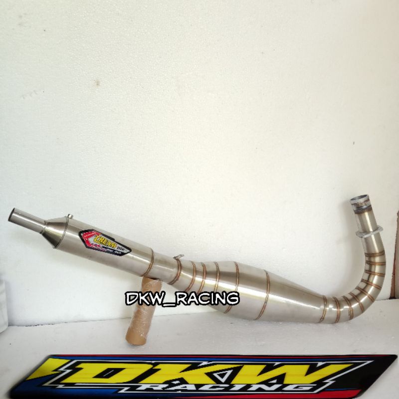 Knalpot RX King Creampie Telo Kompetisi