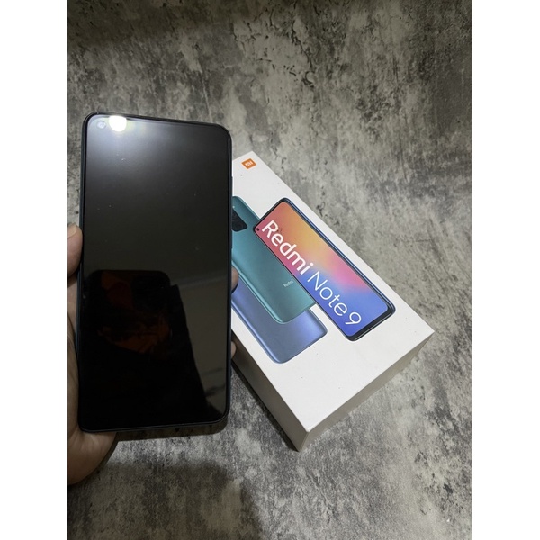 xiaomi redmi note 9 ram 4 / 64 gb hp handphone second bekas preloved