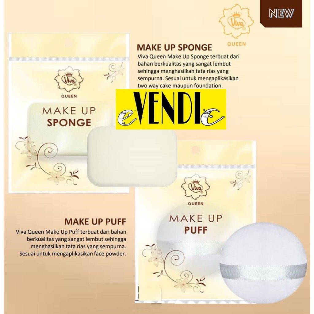 Viva Puff Sponge Rembuk Bedak Spons