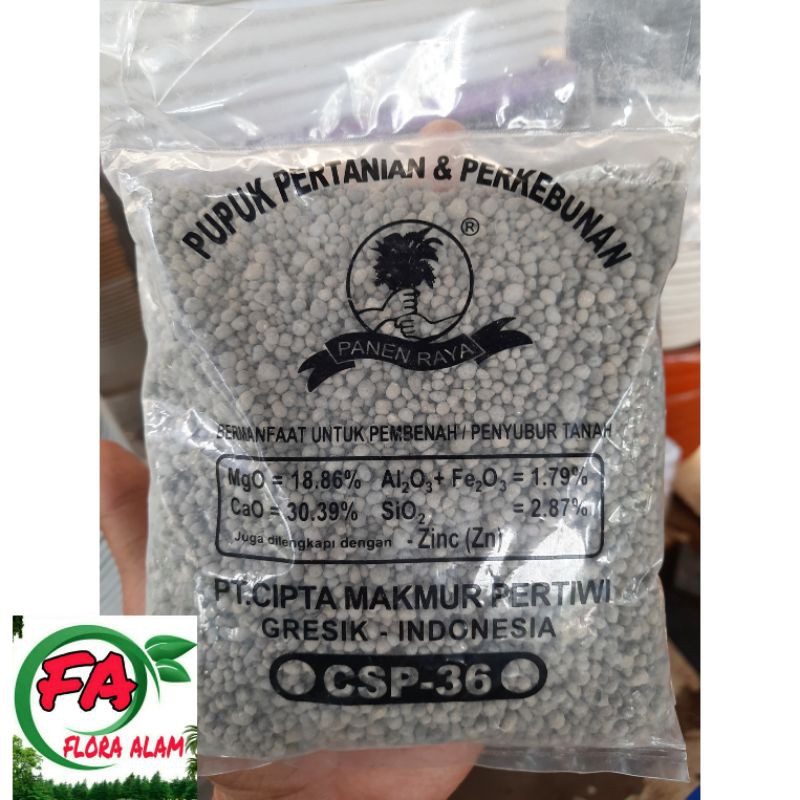 Pupuk CSP - 36 Panen Raya untuk Pertanian dan Perkebunan Kemasan 500Gram