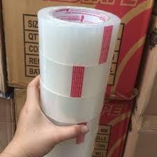 Lakban bening coklat Besar 100 yard 2 inch Tape Perekat Kuat Untuk Packing Online Murah