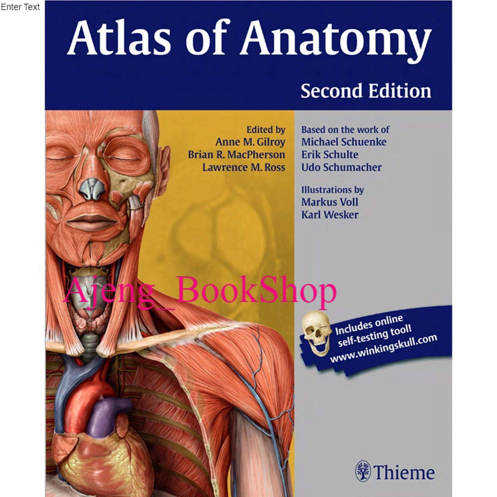 buku kedokteran anatomi dan fisiologi - Atlas of Anatomy Edition 2