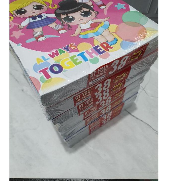 

REAL PICT ! BIG SALE (10pc) buku tulis murah fancy gambar 38 Lembar merek YOU (1 pabrik dengan KIKY)