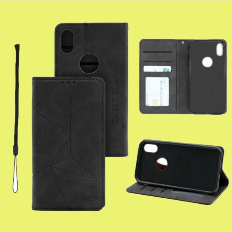 Case Vivo Y12 Vivo Y12i Vivo Y15 Vivo Y15i Vivo Y17 Vivo Y17i Case flip caver kulit magnet