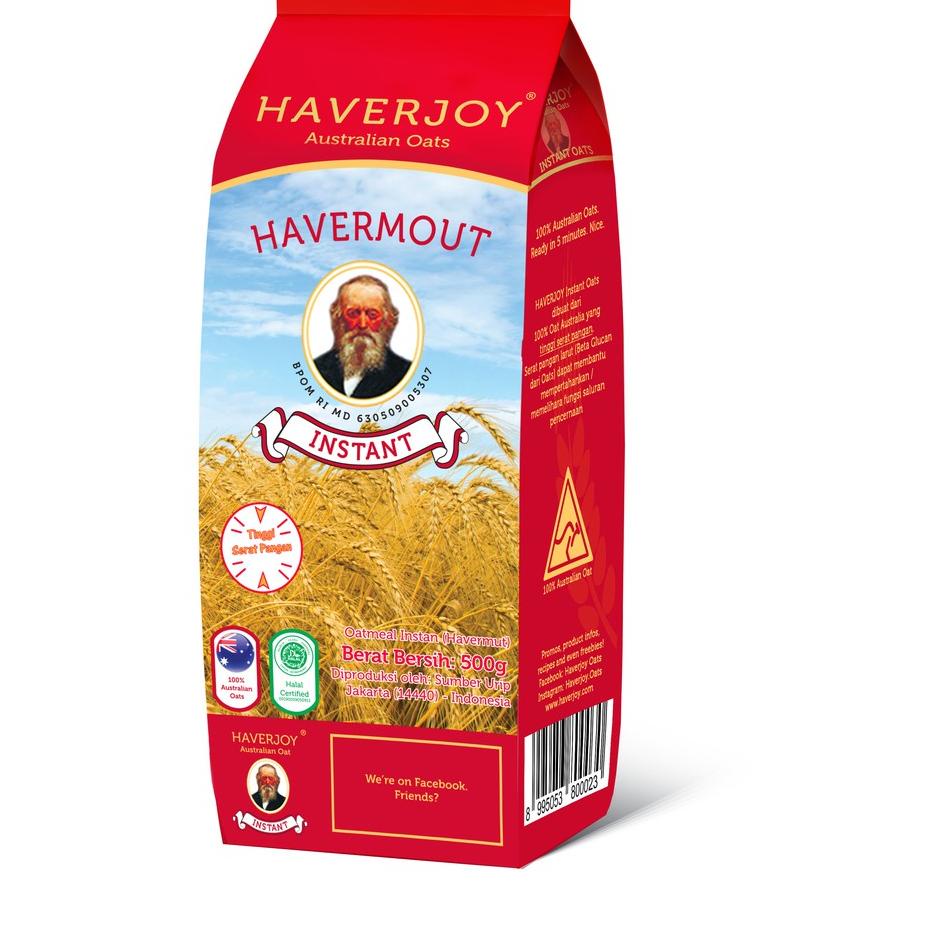 

TRX 2y2Xm-- Haverjoy Instant Oats 500g