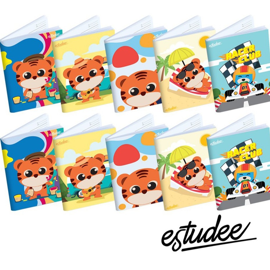 

Taman Bookstore - Estudee buku tulis kwarto 38 animal isi 10