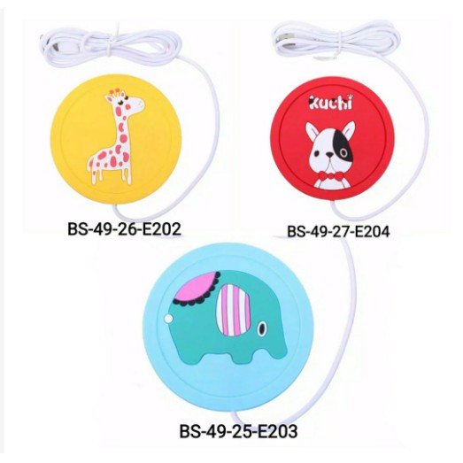 Tatakan Sumpit Keramik / Tatakan Gelas Pemanas Minuman Elektrik Dengan Kabel USB