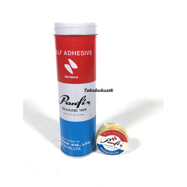 

Isolatip Panfix 1/2 inch X 10 yards per kaleng