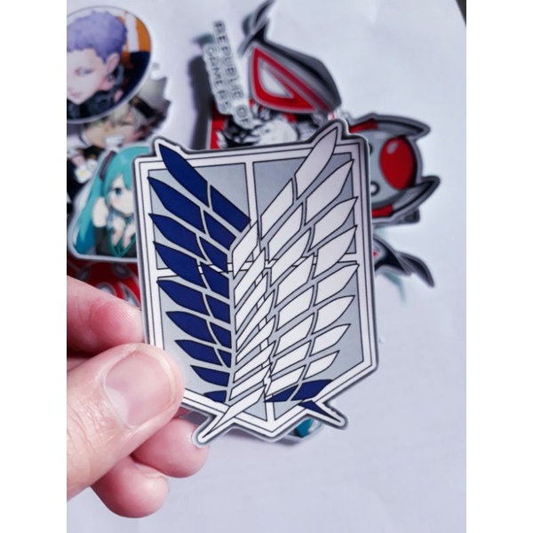 

STIKER LOGO SNK ATTACK ON TITAN ANIME AOT ANTI AIR CUTTING