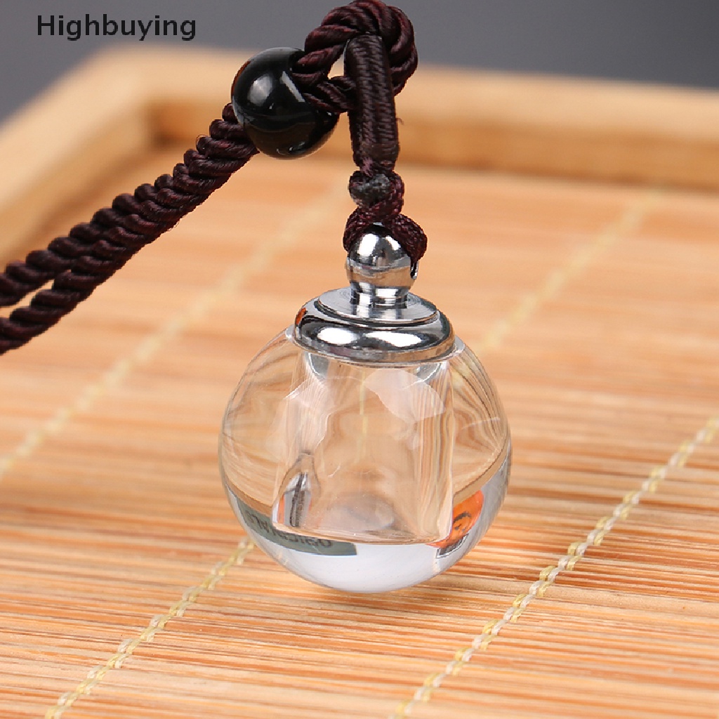 Hbid 1Pc Kalung Rantai Liontin Botol Hollow Holder Abu Kremasi Dengan Tali Lanyard Glory