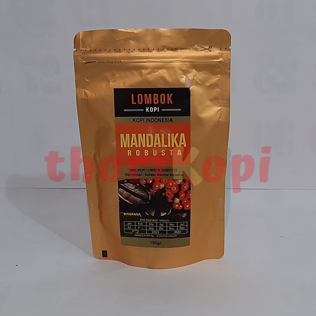 

Kopi Mandalika robusta Lombok
