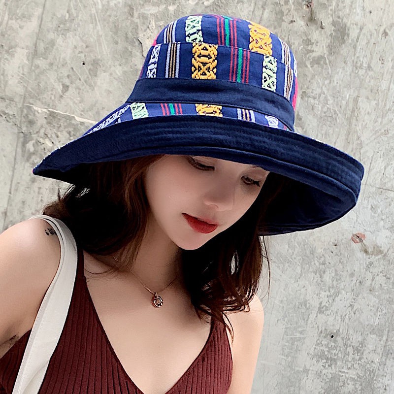 Topi Pelindung Matahari Ukuran Besar Untuk Wanita