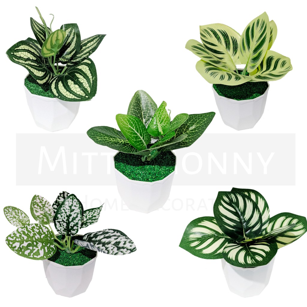 DAUN HIAS PLASTIK BUNGA PLASTIK ARTIFICIAL BUNGA DEKORASI RUMAH BUNGA MURAH TANAMAN BUNGA ARTIFICIAL-RANDOM