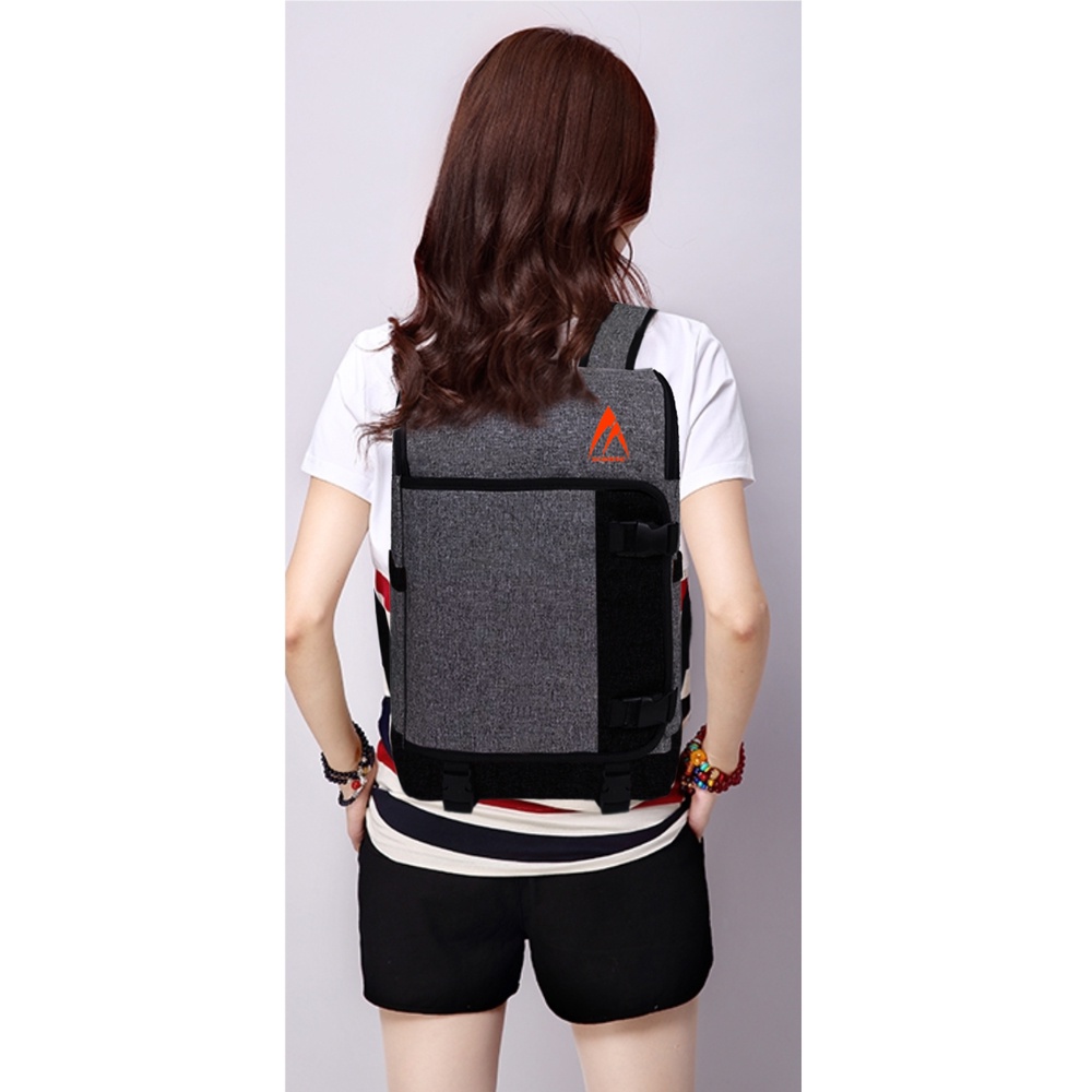 6.6 Shopee Belanja Gratis!! Tas Ransel UNISEX P0993 Tas laptop Backpack Pria Wanita Desain Korea