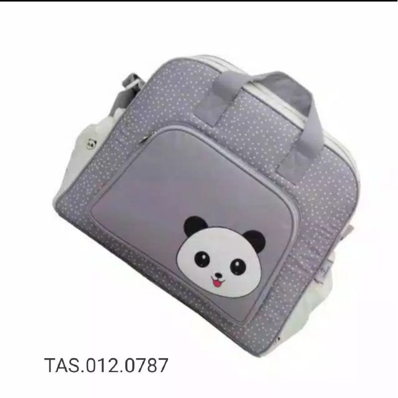 Tas bayi kecil medium besar panda series Omiland OBT 4311 / Perlengkapan bayi baru