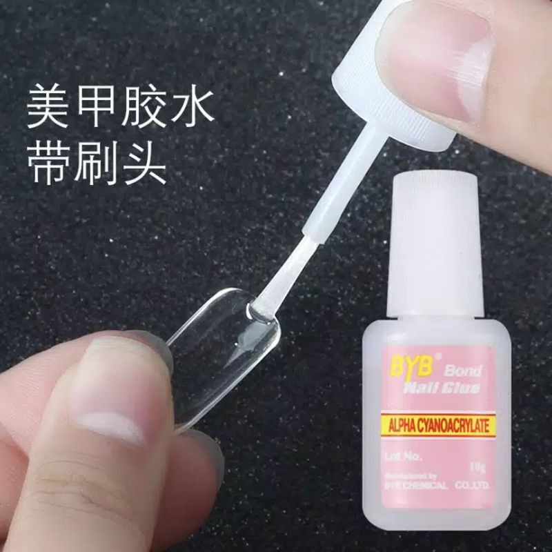 LEM KUKU PALSU 10gr / Nail Glue / NQIL ART