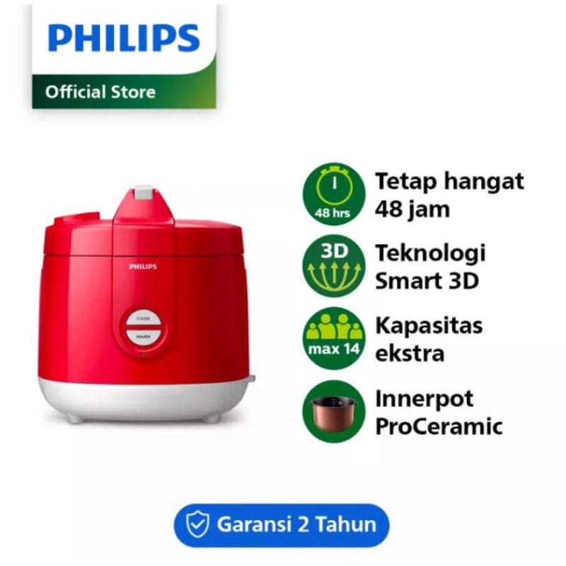 Magicom Rice Cooker Philips HD3131 Garansi resmi 2tahun, baru segel