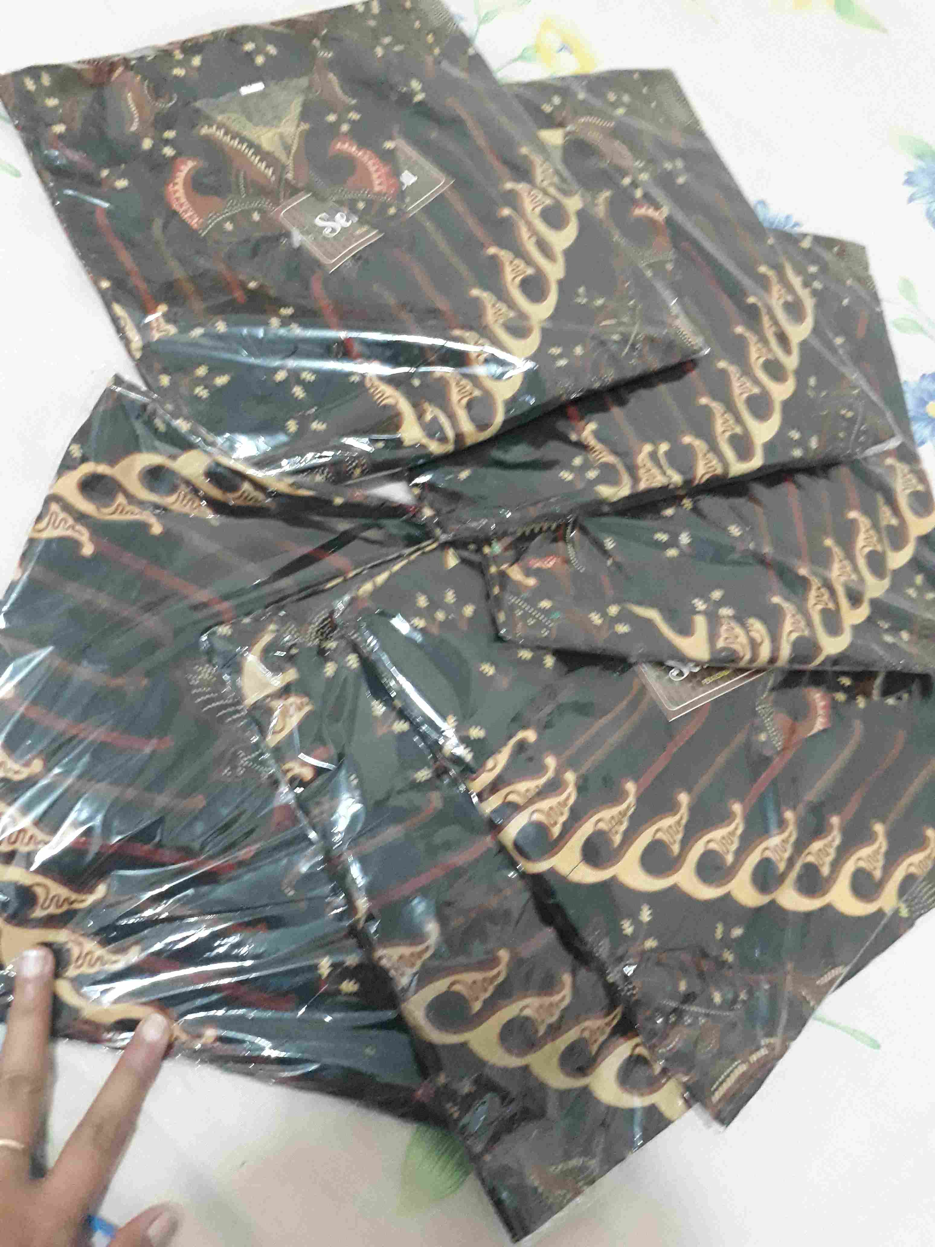 Kemeja Batik / Batik Pria Lengan Panjang Reguler Fit Modern Ori Baju Batik Pria M L Xl