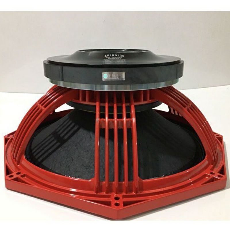 Komponent Speaker RCF LF18V125 coil 5 inch Rcf18v125 bahan Babet(petikayu)
