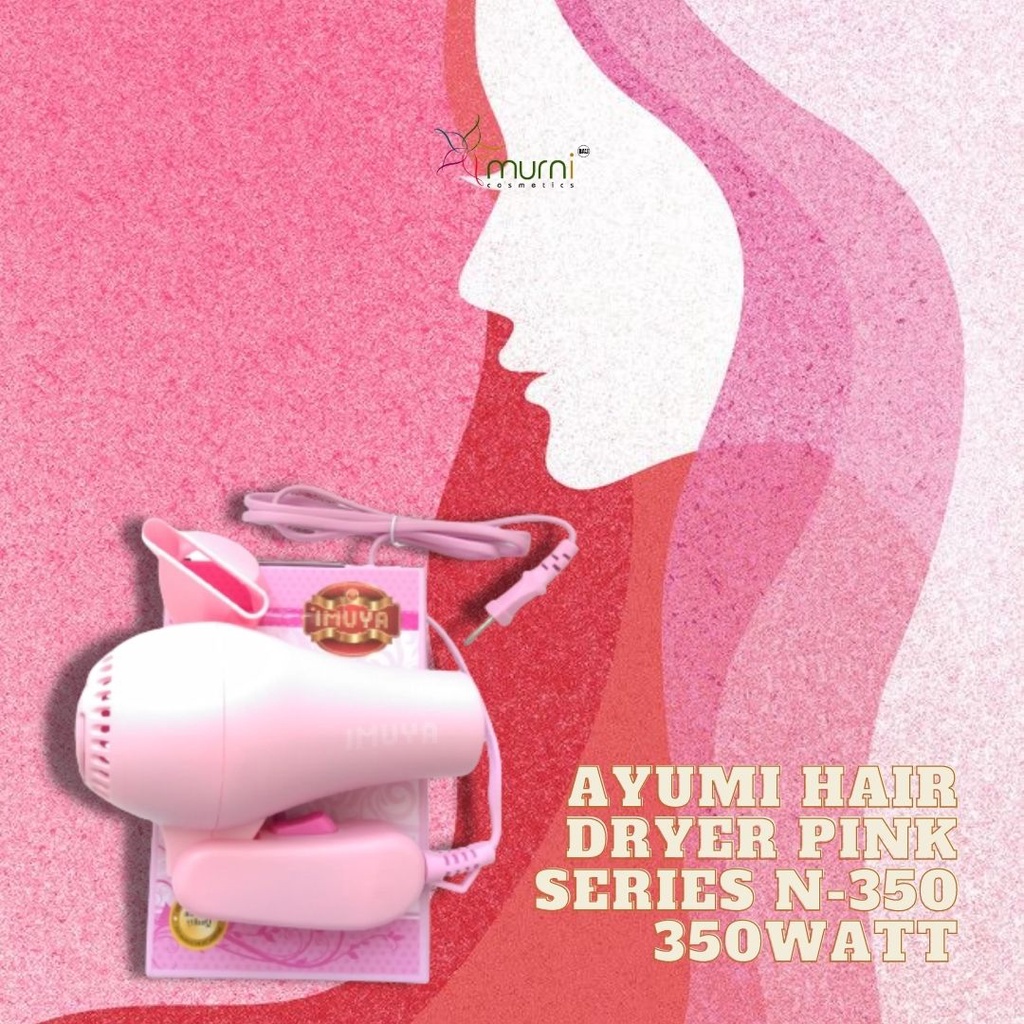 AYUMI Hair Dryer Pink Series N-350 350watt