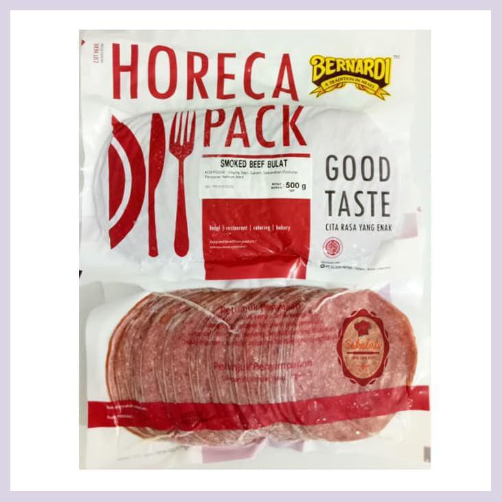 

BERNARDI SMOKEDBEEF HORECA PACK 500GR