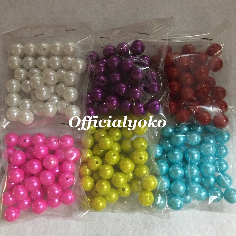 12mm Manik Mutiara Ringan 12mm (30gram)