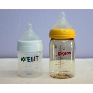 Botol Susu dan Dot Bayi Pigeon 160ml 1pc Peristaltic Plus