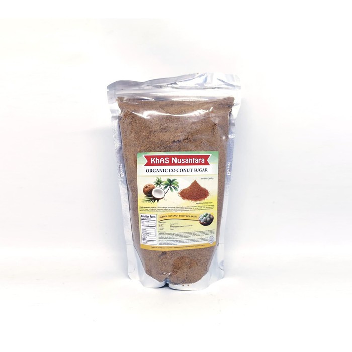 

Coconut Sugar Organic Original Gula Kelapa Organik 500 gram