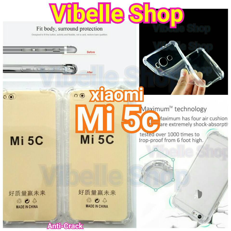 Softcase AntiCrack Xiaomi Mi 5c Anti Crack Shock Case Mi5c Mi 5 c