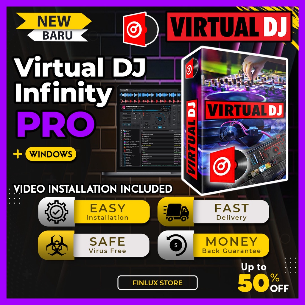 

Atmx Vrtl DJ Pr 2021 Infnty 8.5 Ltst Lftm Fr Wndws (64-Bt ONLY)