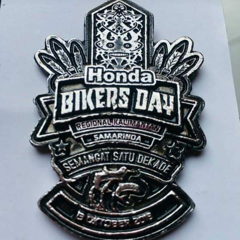 Pin Cor Wing Cor Aksesoris Honda Bikers Day 2018 Samarinda