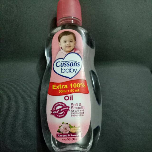 Cussons baby oil extra100% 50+50ml &amp; 100+100ml