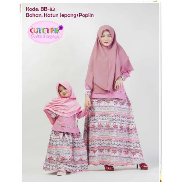 Couple Gamis Hanbok Ibu-Anak BB-83