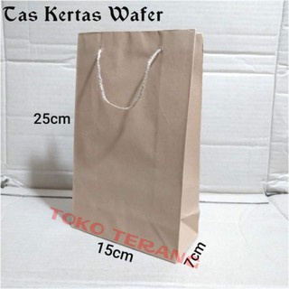 

Isi 12pc Paperbag wafer polos lusinan / tas kertas motif batik 15 x 25 / tas kertas batik / paperbag
