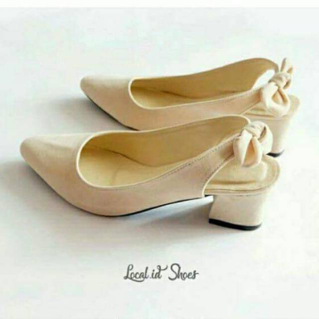 DIVISHOES Heel Hak Tahu Kotak 5cm Pd331 (REALPICT GESER)