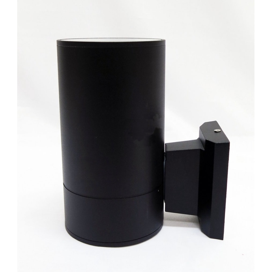 Lampu Dinding Tempel Hias Taman Pilar Teras Outdoor 1 Sisi Bulat