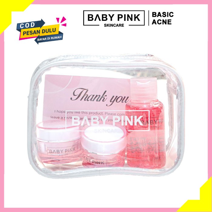 Baby Pink Skincare Basic Acne Original Aman Halal Resmi BPOM