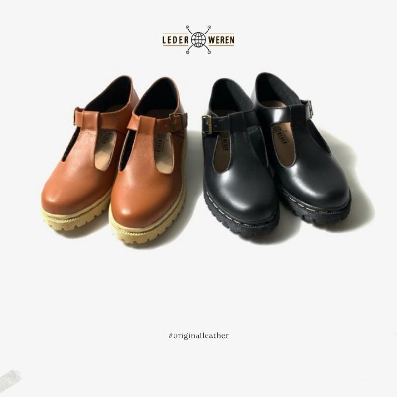 Lederweren - Leder Loafer Woman G - Sepatu Loafers Wanita