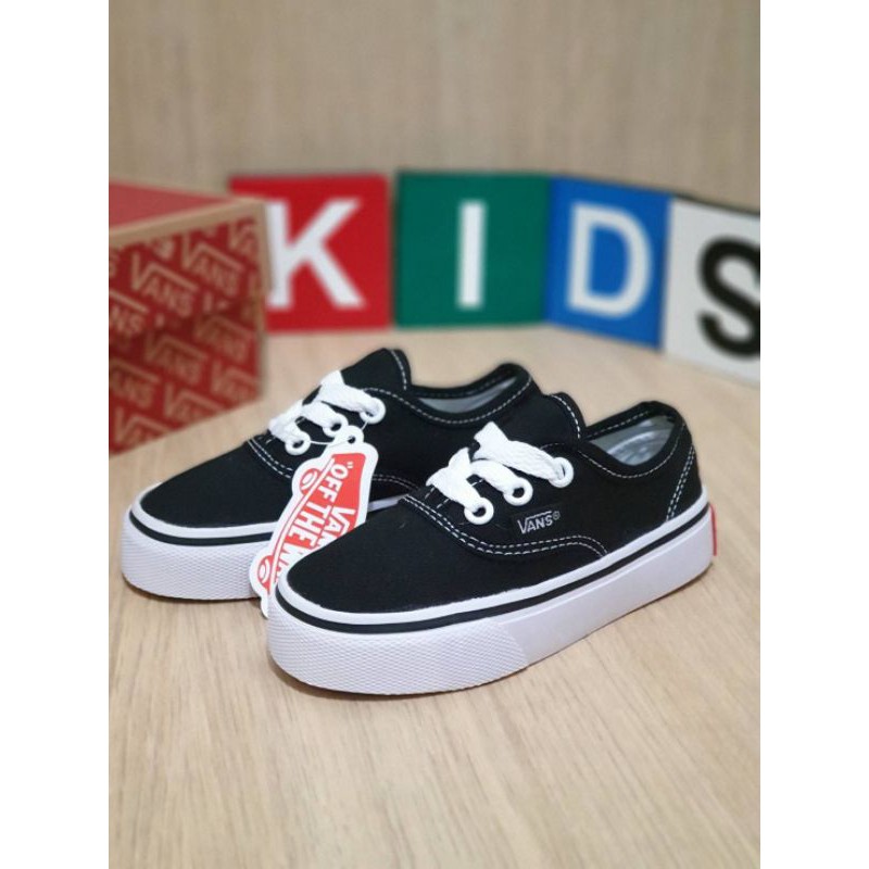 sepatu anak vans size 20-35 autentik real pict