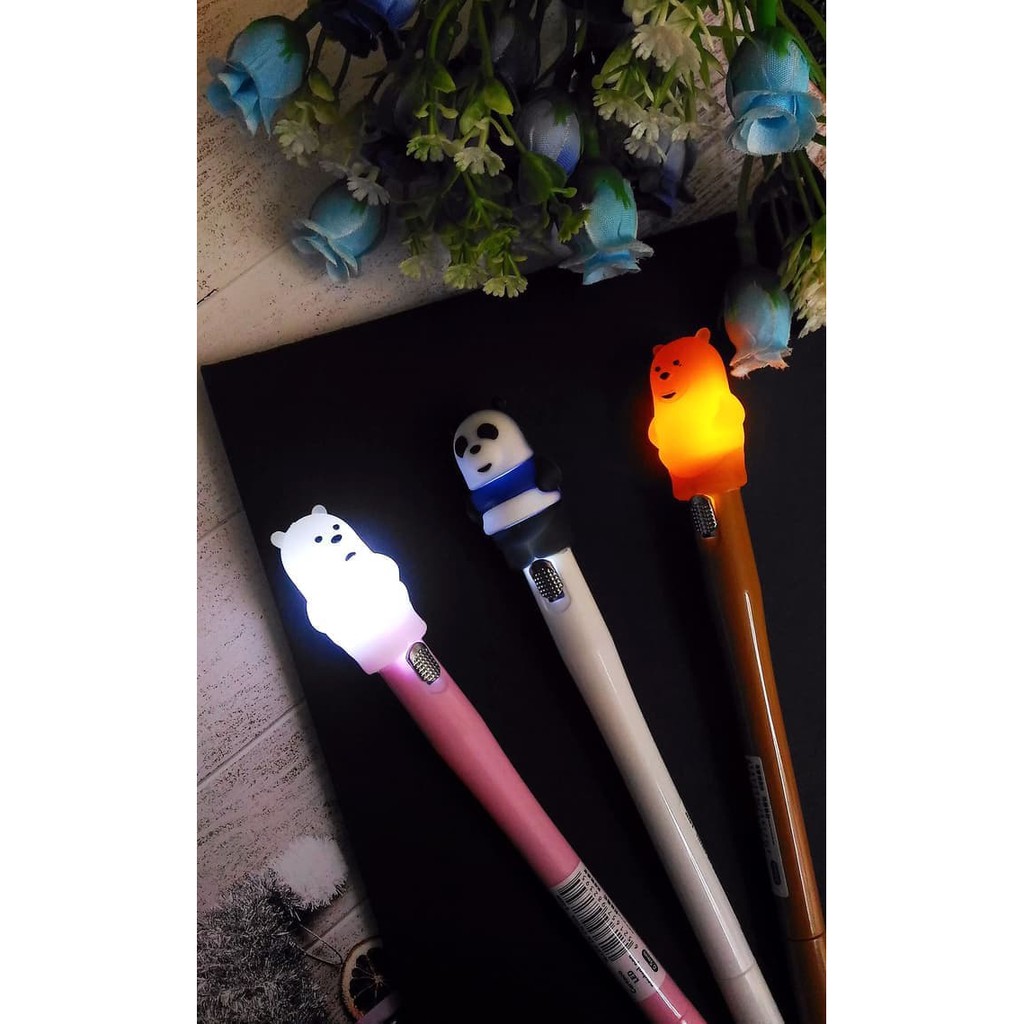 

Pulpen Lampu Bare Bare Bisa Nyala/LED Pensil