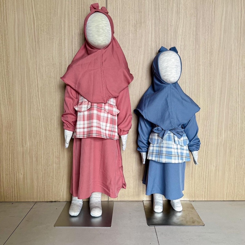 Square Dress Hijab Anak