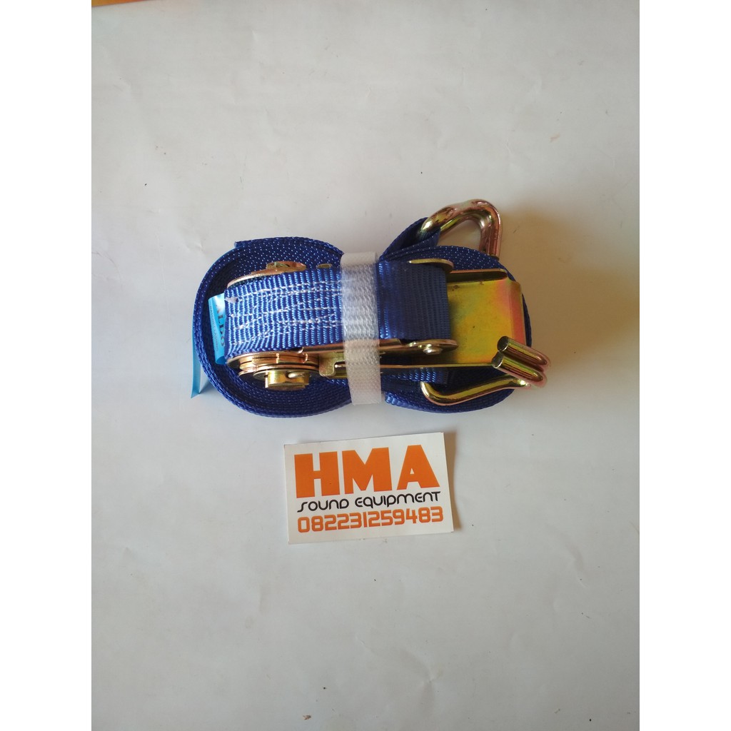 1in/2,5cm 8m Tali trackbelt / tali kretek / tali krek / tali kendaraan